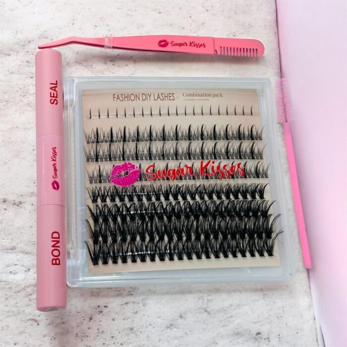 Eyelashes Individual Cluster Extensions